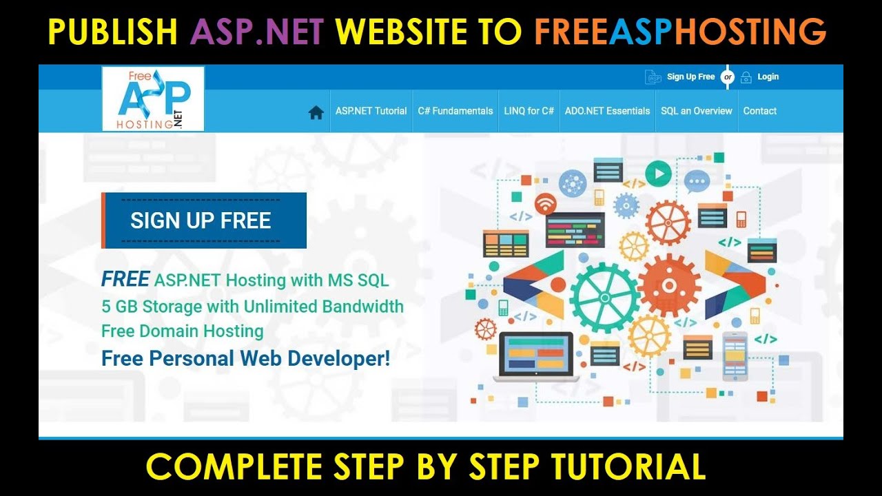 How to Upload Your Asp.Net Project For Free At FreeAspHosting