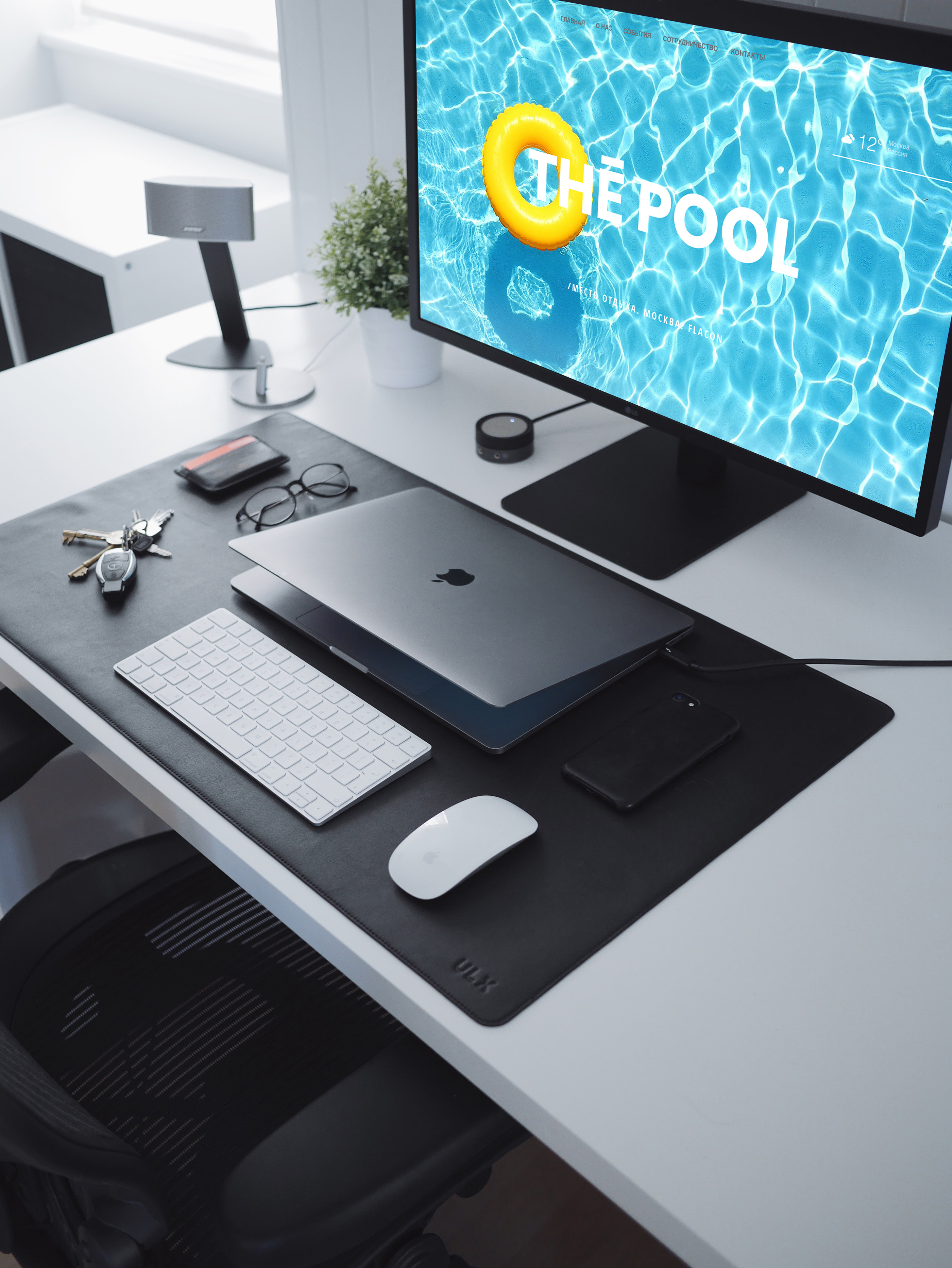 THĒ POOL - site. Web design. on Behance