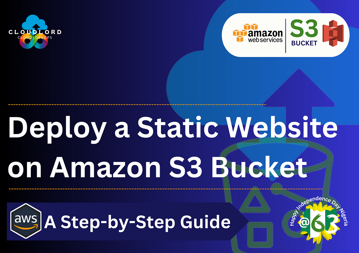 The Step-by-Step Guide to Deploying a Static Website on Amazon S3