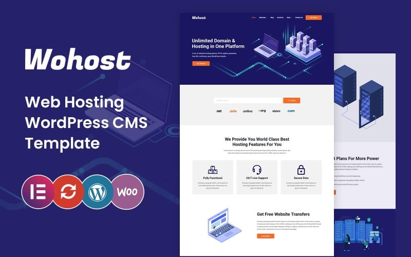 41+ Hosting WordPress Themes - 2023`s Best WP Templates for Web Hosting