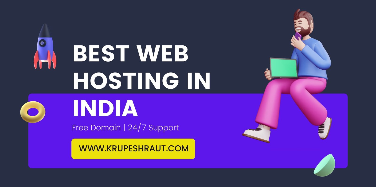 5 Best web hosting in India 2023 - Krupesh Raut