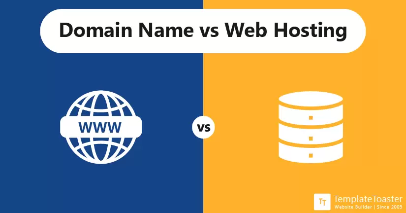 Domain vs Web Hosting Differences - TemplateToaster Blog