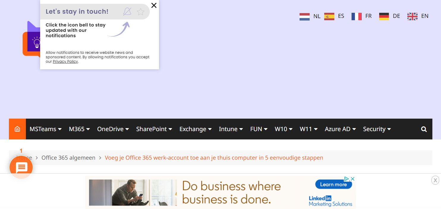 Office 365 inloggen op ander account | BE Inloggen