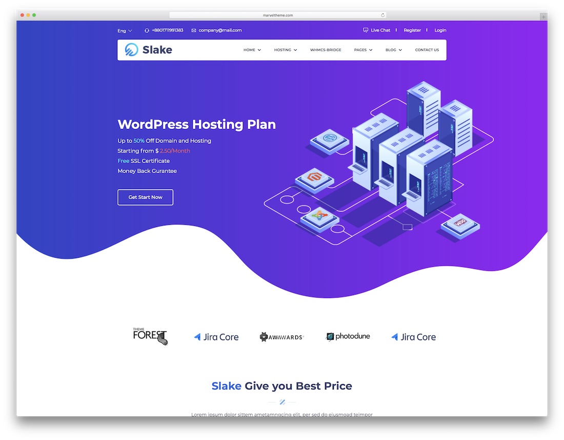 Free Web Hosting Template