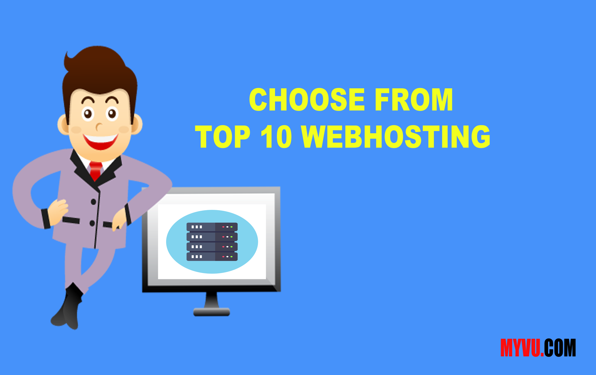 Top 10 Web hosting - Choose the Best Provider 2019 - MYVU.com