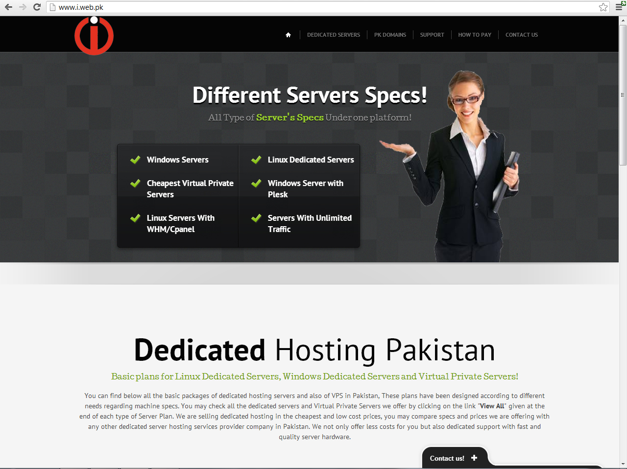 Top Six Dedicated Web Hosting Services in Pakistan | Pakistan Six Hits