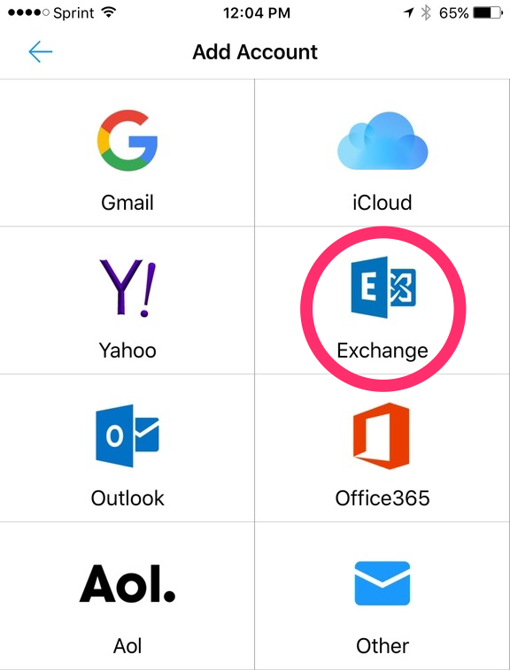 Microsoft Exchange Email