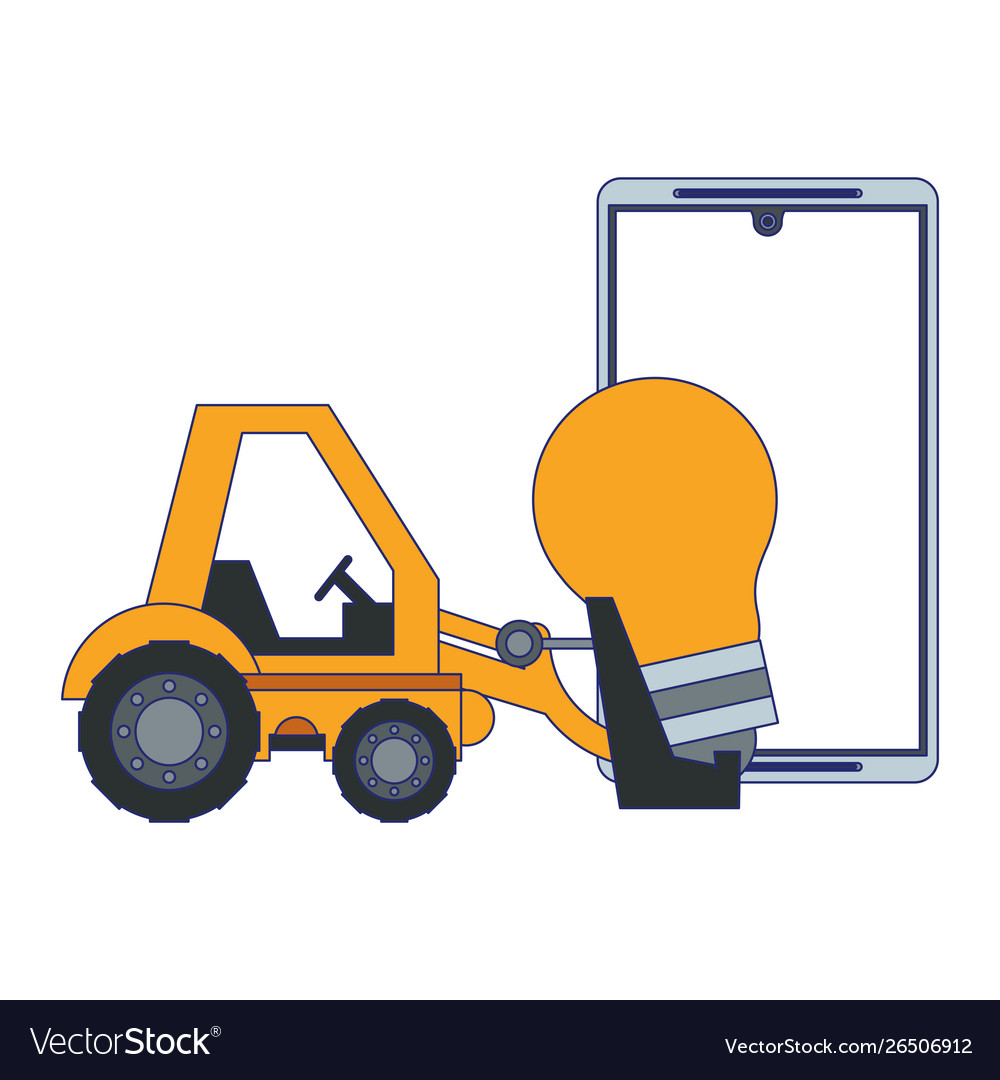 Maintenance support technology web cartoon Vector Image