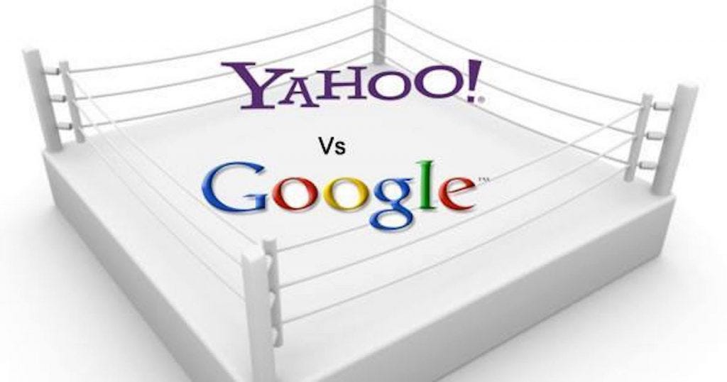 google vs yahoo usage Virily yahoo poll