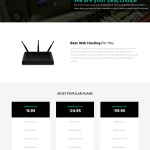 web hosting templates free Free hosting website templates (37)