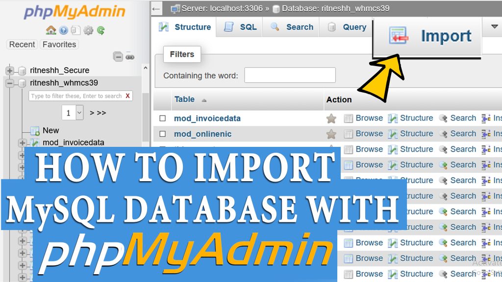 web hosting php mysql database How to create an html form that stores data in a mysql database using