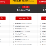 webhosting.com pricing Server for website cost