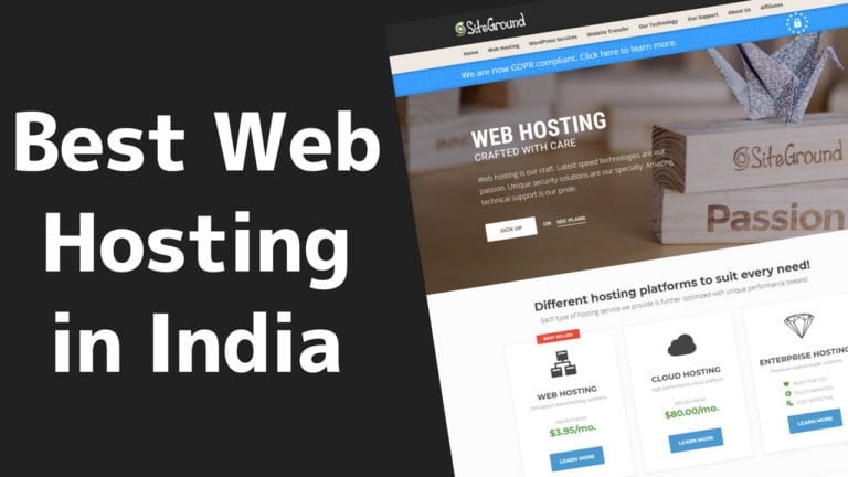 web hosting websites india Which is the india’s best web hosting?