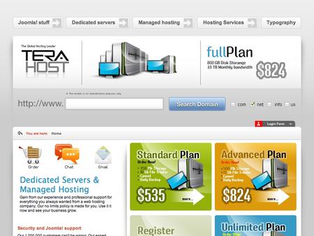 web hosting templates joomla Joomla templates